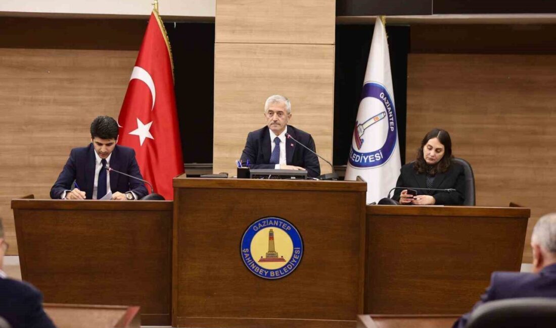 Şahinbey Belediyesi Mart ayı olağan meclis toplantısının 1. oturumu, Şahinbey