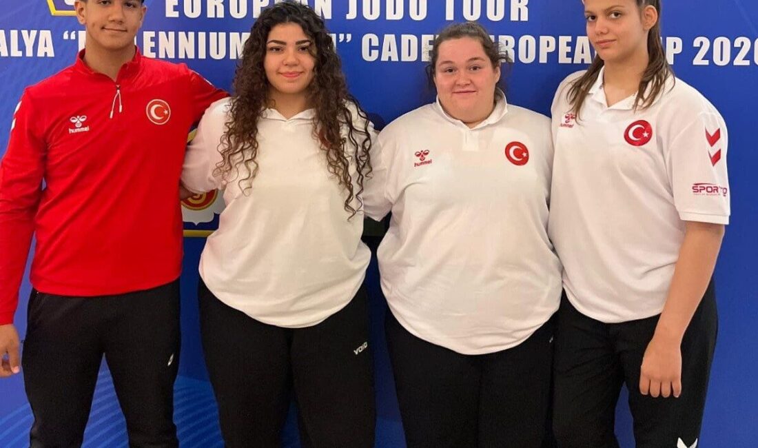 Manisa’nın Salihli ilçesinin 4 başarılı judocusu, Avrupa Kupası’nda milli takım