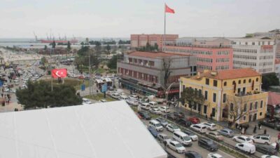 Ramazan Bayramı’na sayılı günler kala Samsun’da yaşanan yoğunluk günlük hayatı