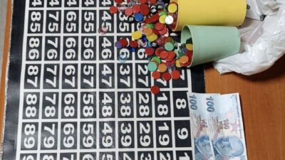 Samsun’da polis ekiplerince İlkadım ve Canik ilçelerinde düzenlenen kumar denetimlerinde