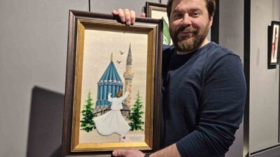 Merhum hat sanatçısı Özdemir Şenova anısına düzenlenen ’1’inci Eskişehir Geleneksel