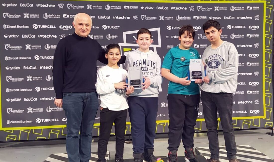 SANKO Okulları, VEX IQ Robot Yarışması Türkiye Finallerinde Türkiye birinciliği