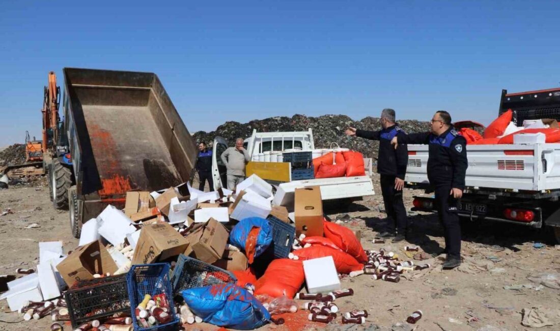 Şanlıurfa’da kaçak bir imalathanede yaklaşık 5 ton son kullanma tarihi