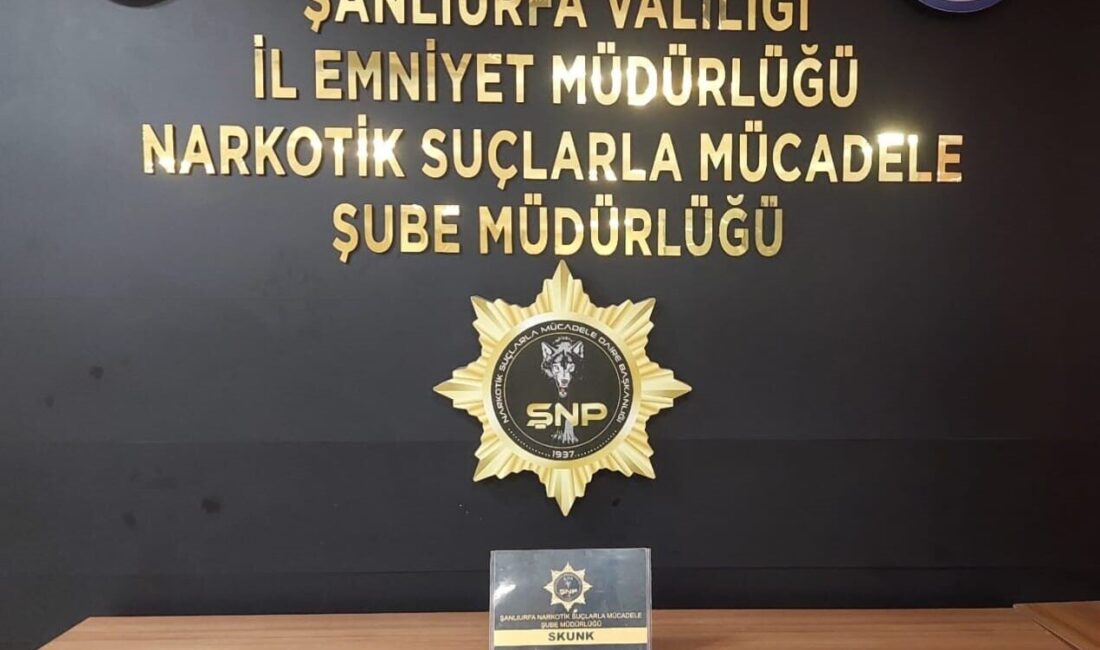 Şanlıurfa’da 2 kilo 400 gram sentetik uyuşturucu ele geçirildi, 1