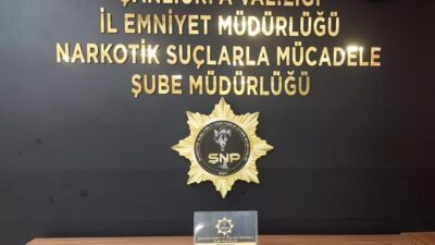 Şanlıurfa’da 2 kilo 400 gram sentetik uyuşturucu ele geçirildi, 1