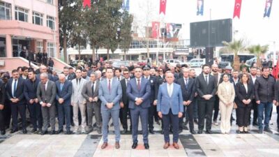 Manisa’nın Sarıgöl ilçesinde, 18 Mart Çanakkale Zaferi ve Şehitleri Anma