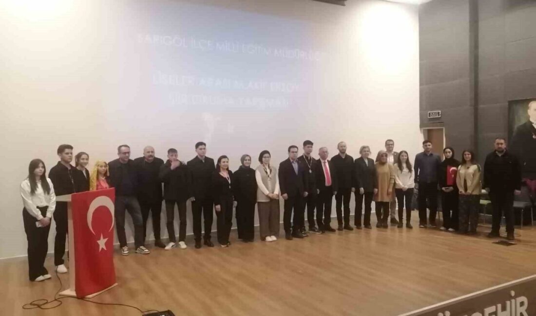 Manisa’nın Sarıgöl ilçesinde, 12 Mart İstiklal Marşı’nın Kabulü ve Mehmet