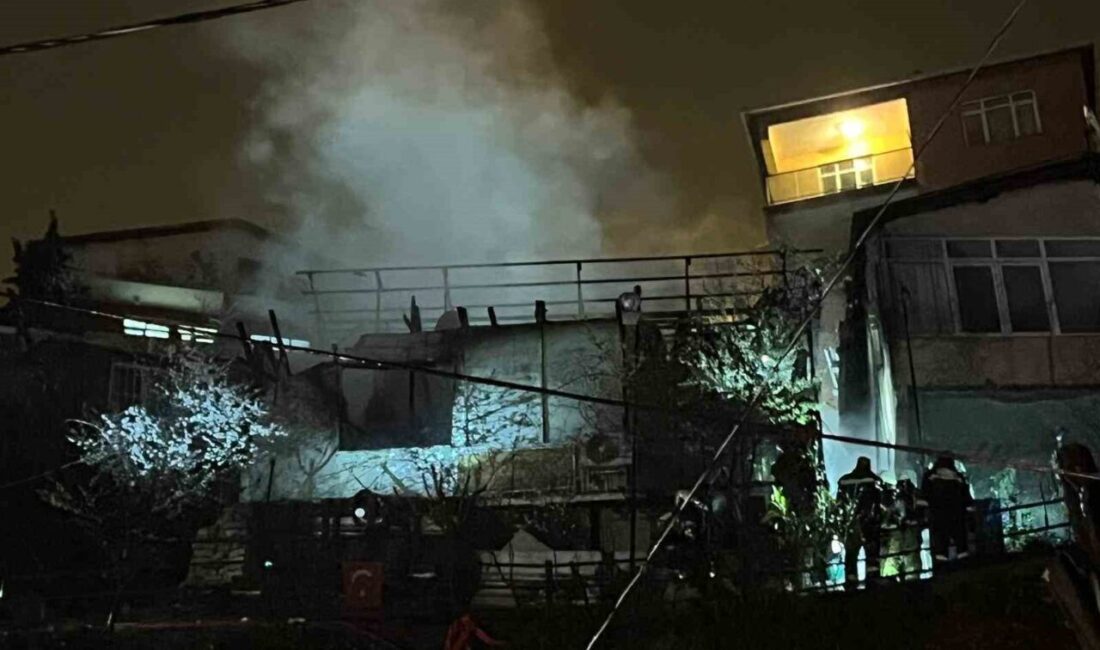 Sarıyer’de iki gecekonduda çıkan yangında anne ve iki çocuğunun da