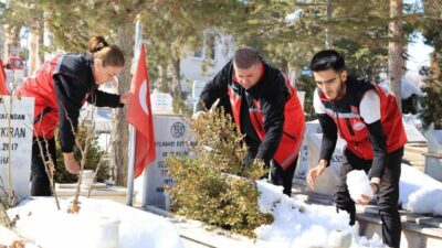 Erzincan Aile ve Sosyal Hizmetler İl Müdürlüğü ekipleri, bayram öncesi