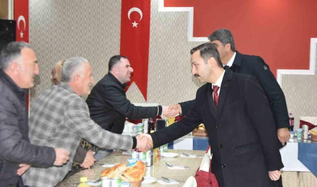 Aşkale Kaymakamlığı organizesinde Aşkale deki Şehit ve Gazi aileleri iftar