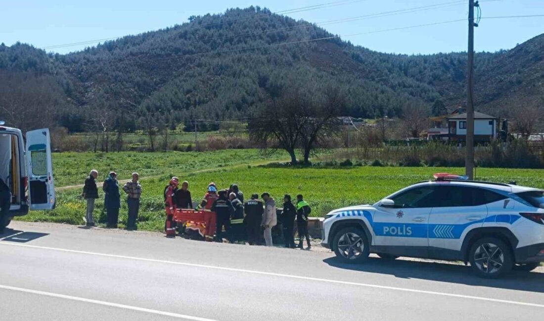 Muğla’nın Seydikemer ilçesinde meydana gelen iş kazasında forkliftin devrilmesi sonucu