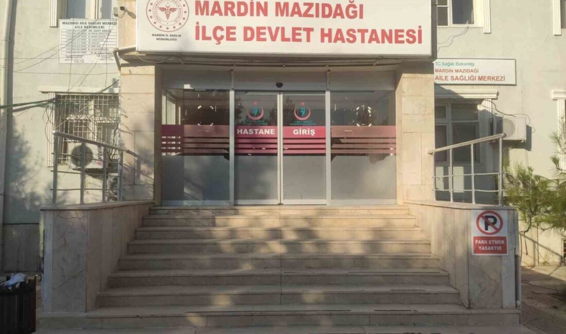 Mardin’in Mazıdağı ilçesinde seyir halindeki araçtan düşen bir kadın ağır