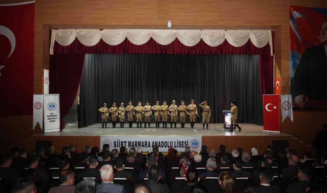 Siirt’te 18 Mart Şehitleri Anma Günü ve Çanakkale Zaferinin 111.
