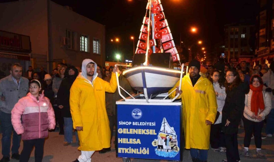 Sinop’ta her yıl Ramazan ayında geleneksel olarak düzenlenen “Helesa Yürüyüşü”,