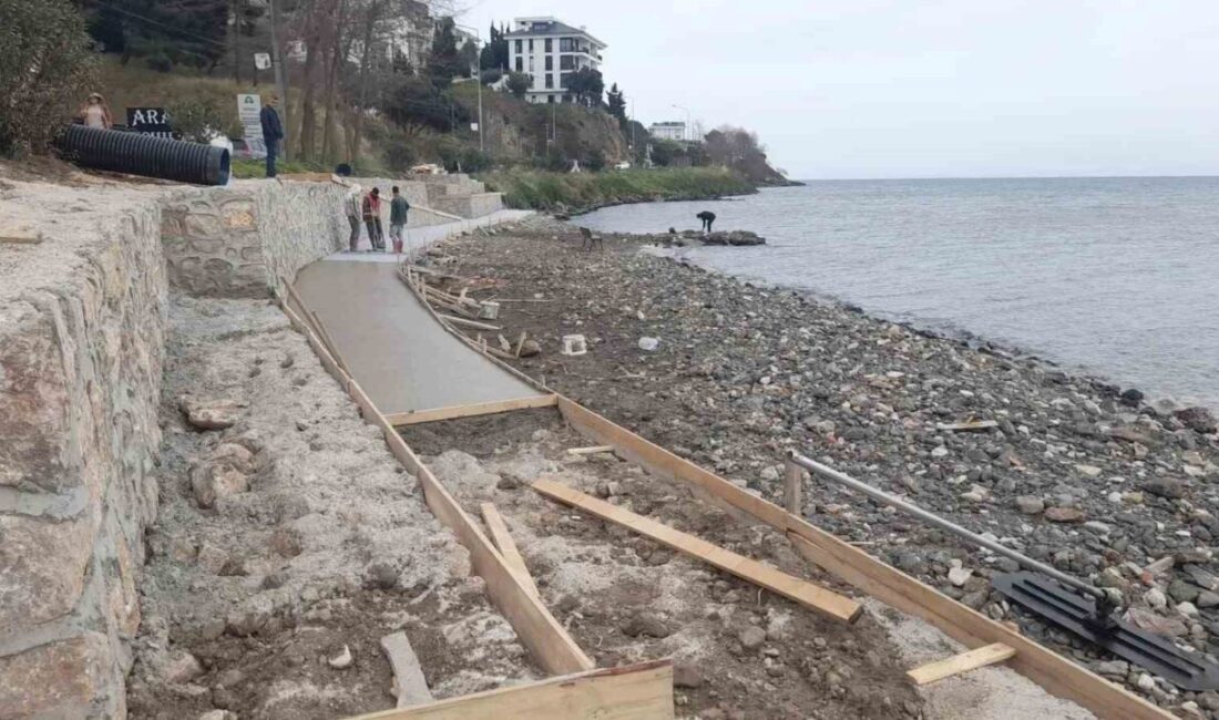 Sinop’ta “Kadınlar Plajı” projesi çalışmaları devam ediyor. Yaz sezonuna kadar