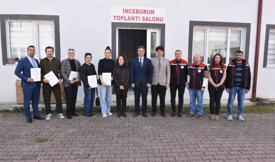 Sinop’ta düzenlenen “Tıbbi ve Aromatik Bitkiler Kursu” sona erdi. Kursiyerlere