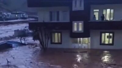 Şırnak’ta etkili olan sağanak yağış sele dönüştü, derelerin taşması sonucu