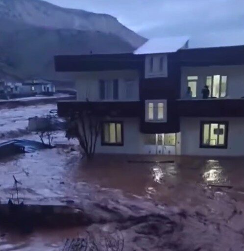 Şırnak’ta etkili olan sağanak yağış sele dönüştü, derelerin taşması sonucu