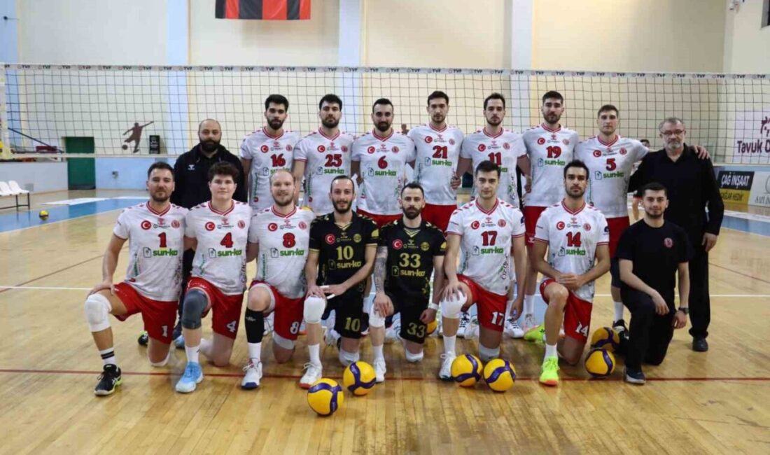 Voleybol 1. Ligi’nde yer alan Sungurlu Belediyespor, ligin bitimine bir