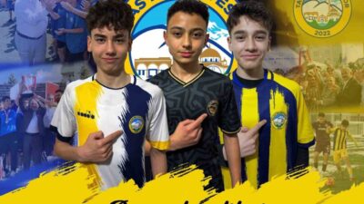 Talas Belediyespor altyapısında yetişen üç genç futbolcu, Türkiye Futbol Federasyonu