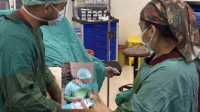 Mersin’in Tarsus Devlet Hastanesi’nde varis tedavisinde modern bir yöntem olan