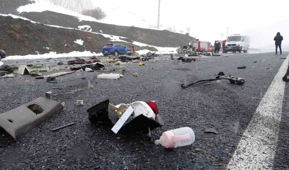 Bitlis-Van Karayolu’nda meydana gelen trafik kazasında ağır yaralan 6 aylık