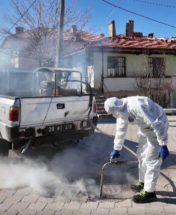 Tavas Belediyesi, yaz aylarında oluşabilecek haşere ve sivrisinek sorununa karşı