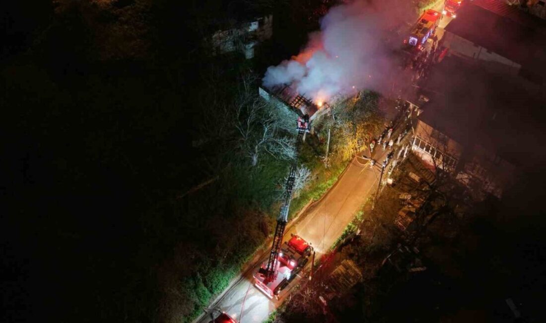 Kocaeli’nin İzmit ilçesinde iki katlı ahşap evde çıkan yangında 71