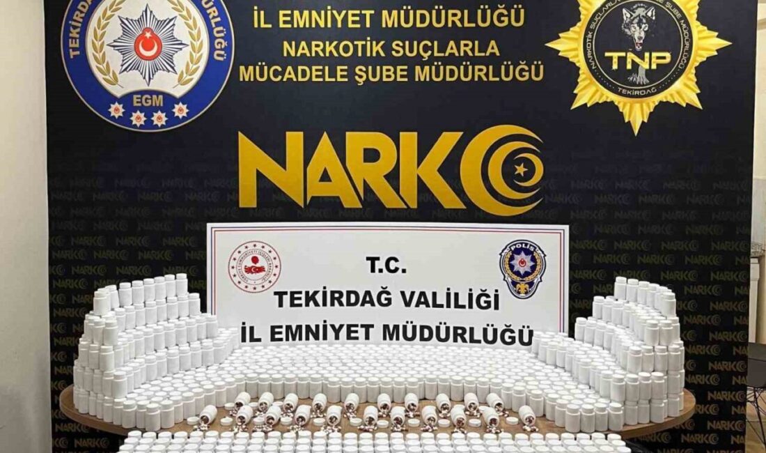 Tekirdağ’ın Çorlu ilçesinde narkotik ekiplerinin düzenlediği operasyonda bir şüpheli tutuklanırken,