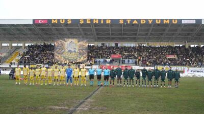 TFF 2. Lig Kırmızı Grup 27. haftasında Muş Spor Kulübü,