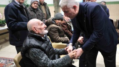 Ticaret Bakanı Ömer Bolat, Ramazan Bayramı öncesi Darülaceze’yi ziyaret etti.