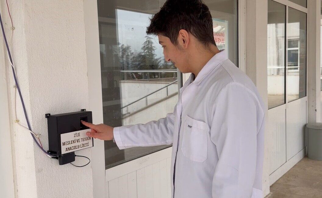 Tokat’ın Zile ilçesinde lise öğrencileri tarafından geliştirilen yerli parmak izi