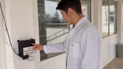 Tokat’ın Zile ilçesinde lise öğrencileri tarafından geliştirilen yerli parmak izi