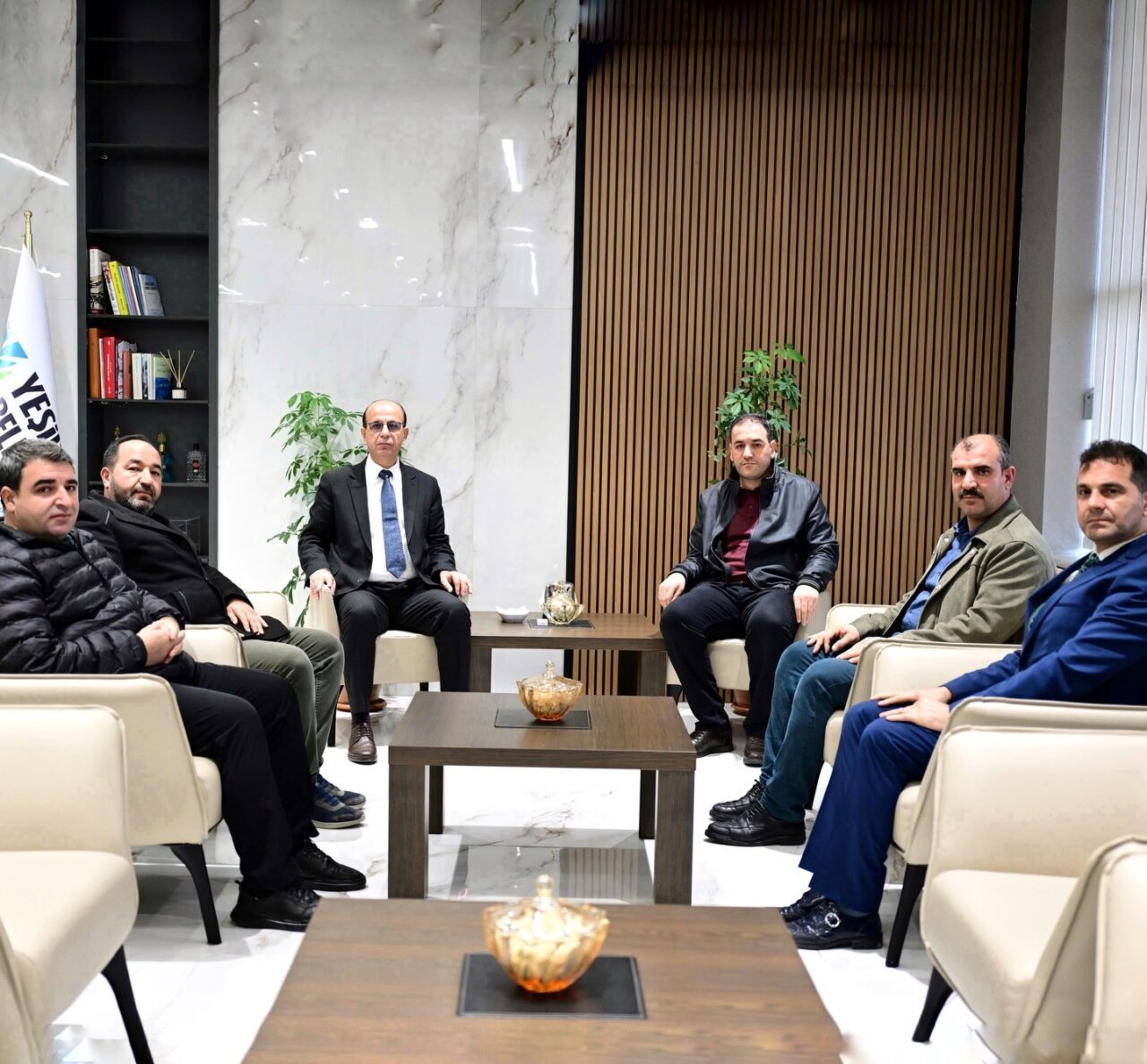 Yeşilyurt ilçesinde sosyal belediyecilik çalışmaları kapsamında hayata geçen “Taziye Evleri”