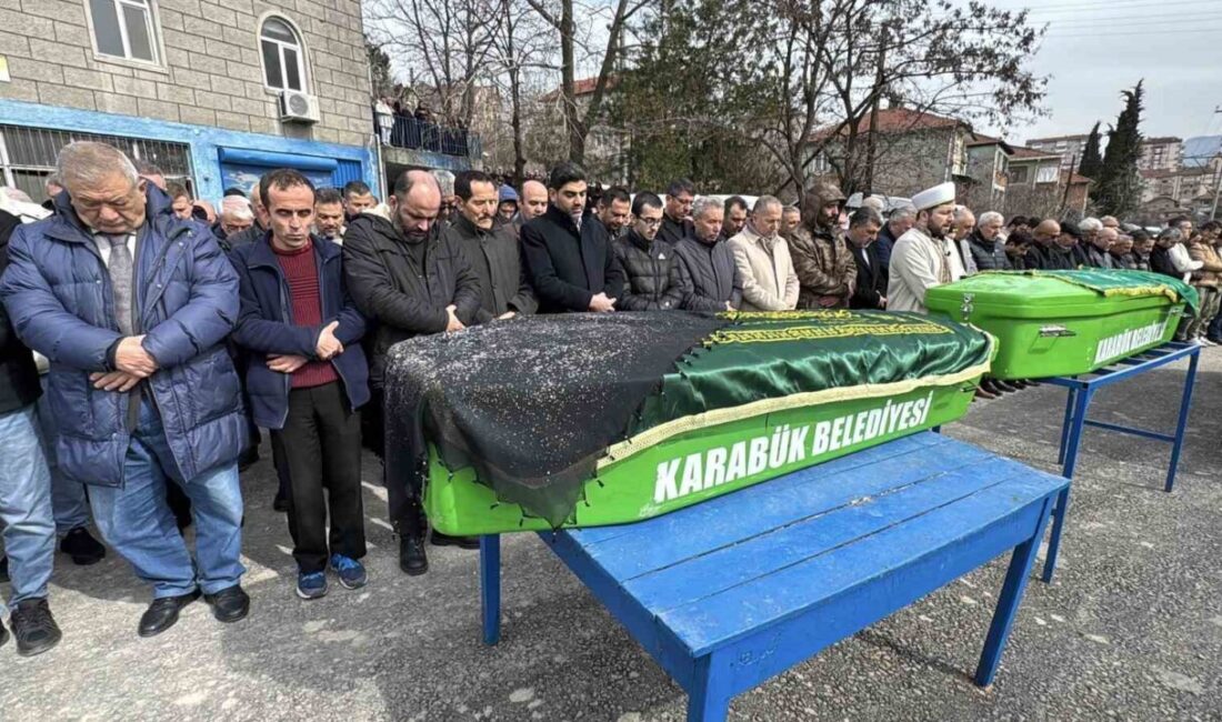 Karabük’te kamyon ile otomobilin çarpışması sonucu meydana gelen trafik kazasında