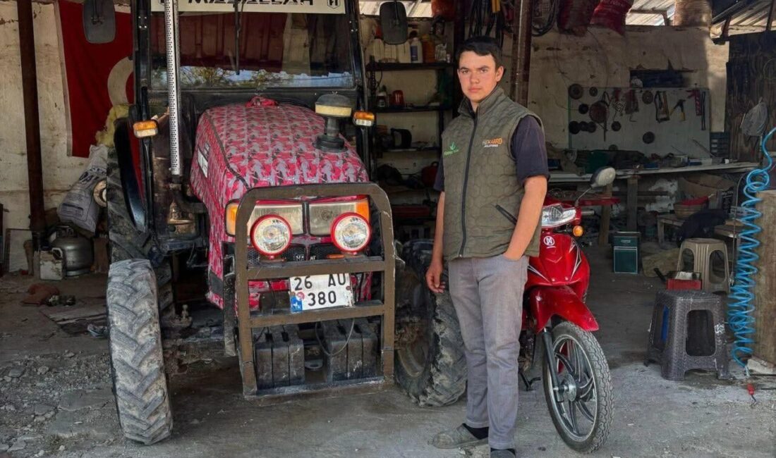 Eskişehir’in Alpu İlçesi’nde traktör yıkarken akıma kapılan 17 yaşındaki Furkan