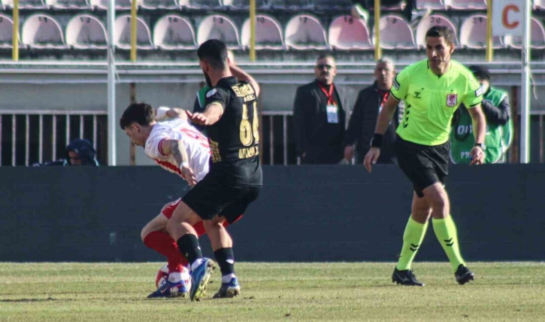 Trendyol 1. Lig’in 30. haftasında Boluspor sahasında ağırladığı Çorum FK’ya