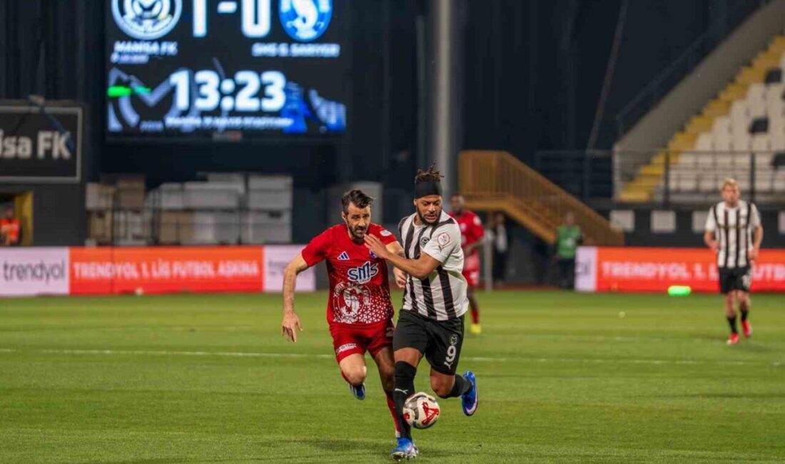 Trendyol 1. Lig’in 30. haftasında Manisa Futbol Kulübü, sahasında Sarıyer’i
