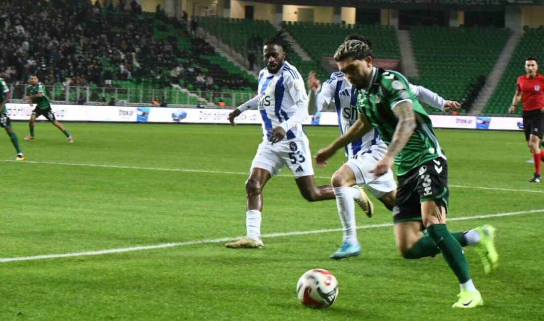 Trendyol 1. Lig’in 28. haftasında Sakaryaspor, konuk ettiği Sarıyer ile