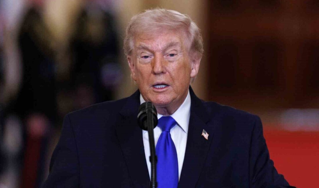 ABD Başkanı Donald Trump, ABD ordusunun İran Donanması’na ait 9