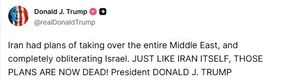 ABD Başkanı Donald Trump, İran’ın tüm Orta Doğu’yu ele geçirme