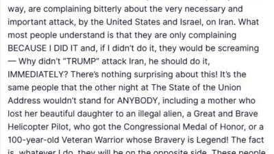 ABD Başkanı Donald Trump, Demokratların ABD ve İsrail’in İran’a yönelik