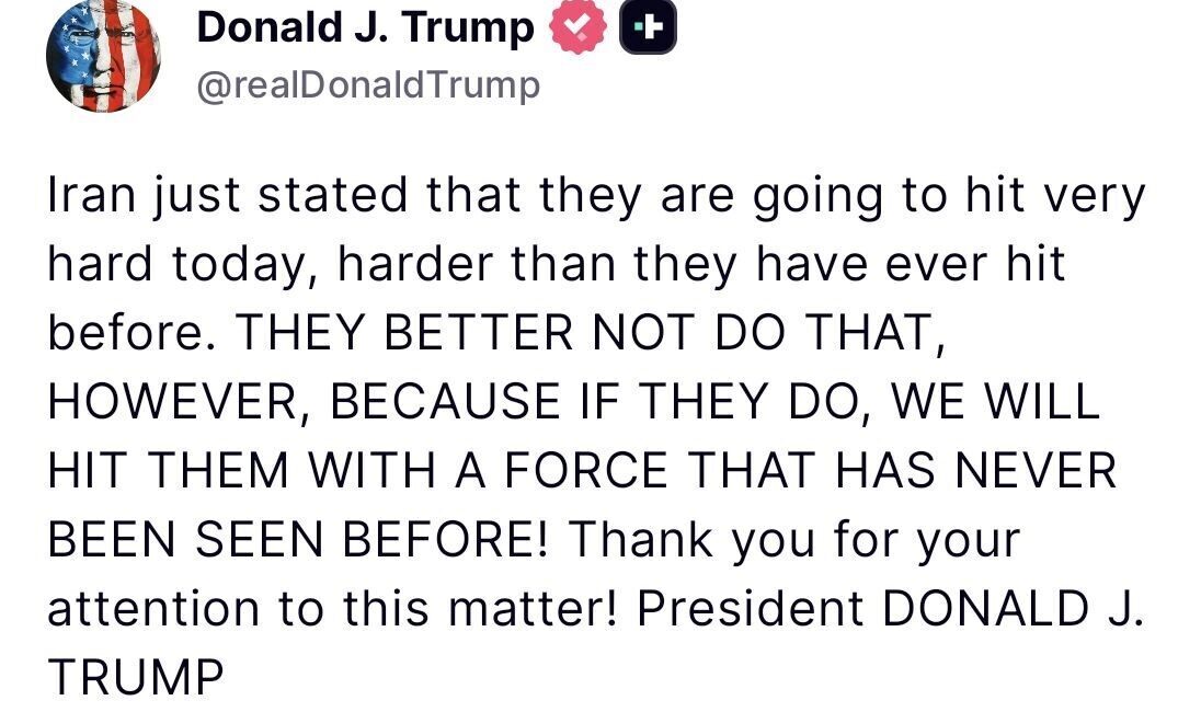 ABD Başkanı Donald Trump, İran’ın ABD’yi daha önce hiç yapmadığı