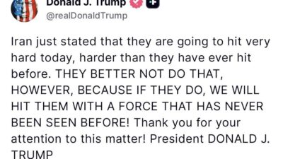 ABD Başkanı Donald Trump, İran’ın ABD’yi daha önce hiç yapmadığı