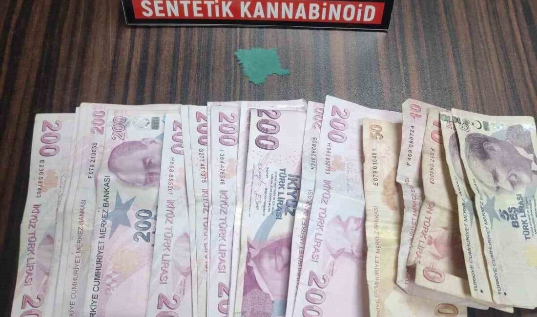 Manisa’nın Turgutlu ilçesinde Narkotik Suçlarla Mücadele ekiplerinin yaptığı çalışmalar kapsamında
