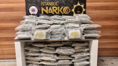Tuzla’da düzenlenen uyuşturucu operasyonunda 51 kilo 550 gram skunk ele
