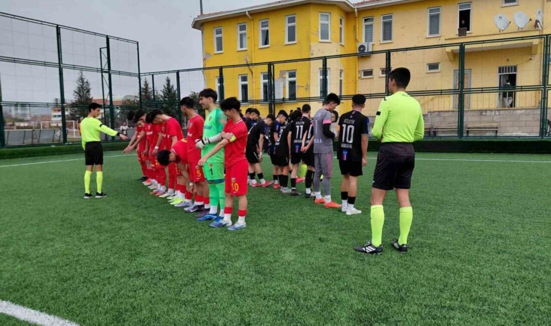 U15 Gelişim Ligi 12. Grup’ta oynanan 22. hafta karşılaşmasında kendi