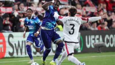 UEFA Konferans Ligi son 16 turu ikinci maçında Samsunspor, deplasmanda