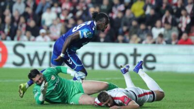 UEFA Konferans Ligi son 16 turu ikinci maçında Samsunspor, deplasmanda