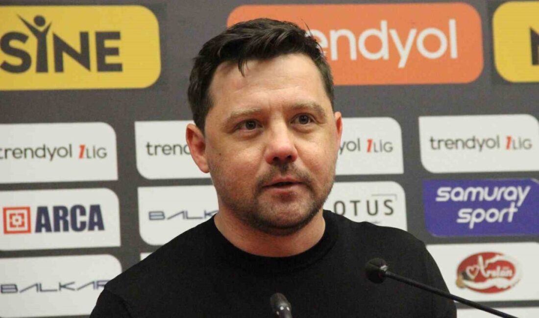 Çorum FK Teknik Direktörü Uğur Uçar, Esenler Erokspor galibiyeti sonrası,